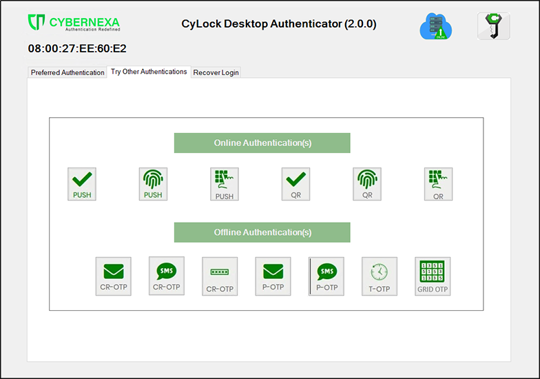  Try Other Authentication Page